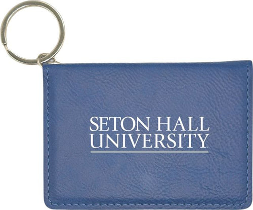 Seton Hall University Leather ID Holder